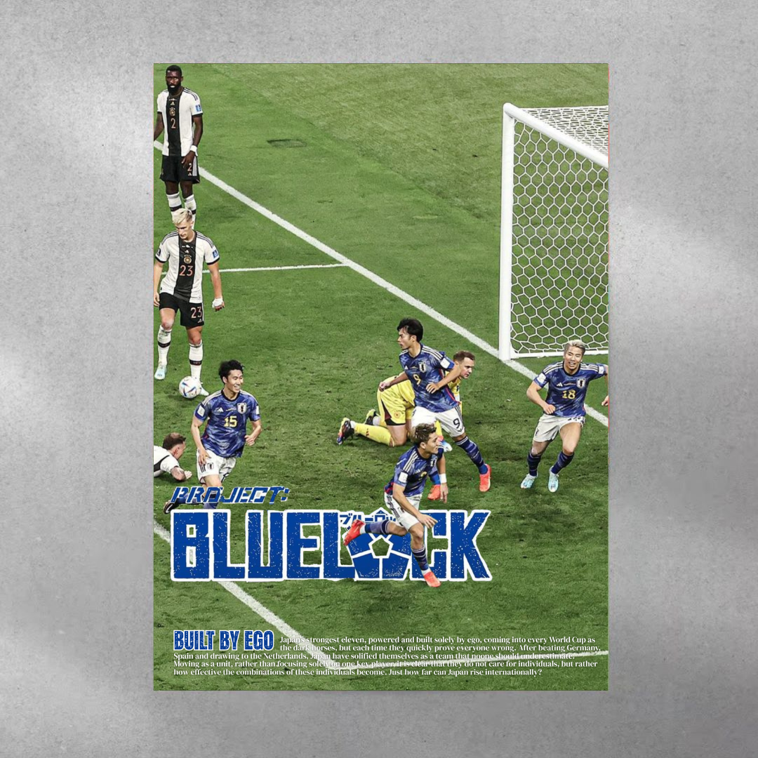 BLUE LOCK Japan Poster